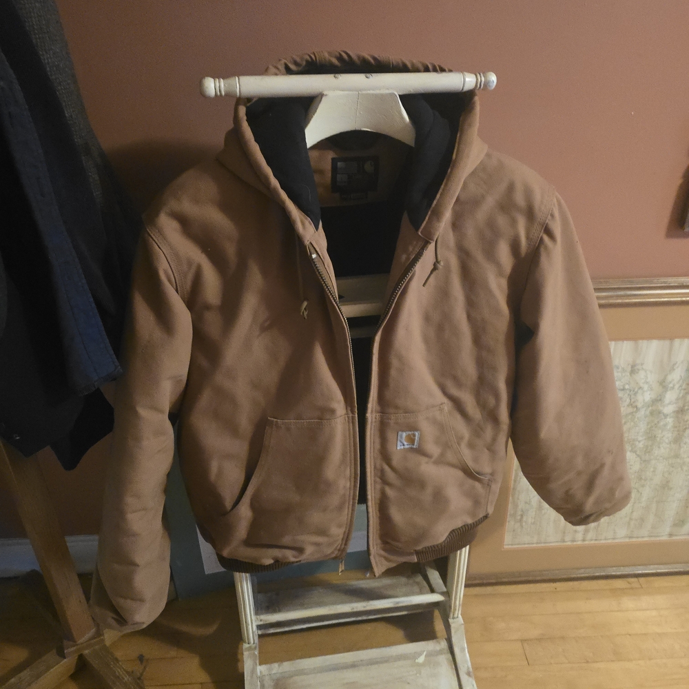 Carhartt Tan Loose Fit Jacket